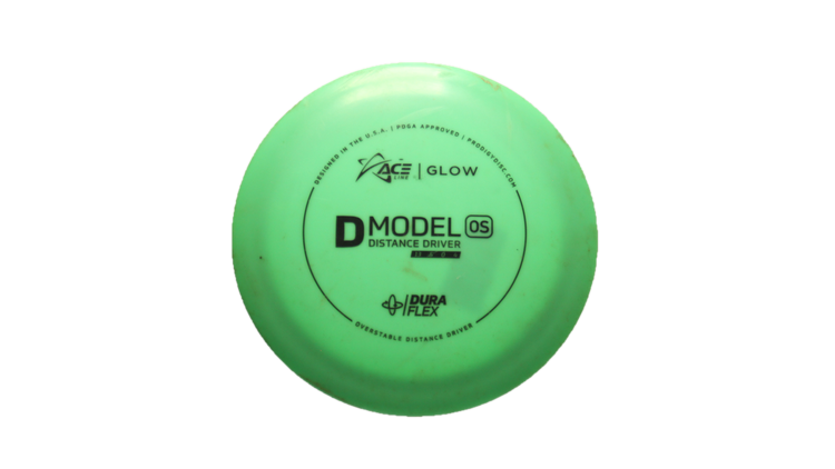 USED Prodigy Color Glow Ace Line Dura Flex D Model OS Distance Driver Front View