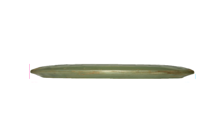 USED Discraft Z Metallic Stalker Fairway Driver Profile View