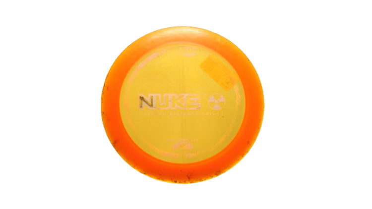 USED Discraft Z Nuke Distance Driver Front View