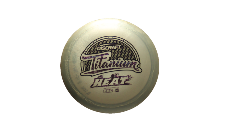 USED Discraft Titanium Heat Fairway Driver Front View