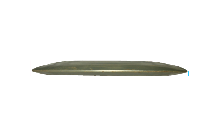 USED Discraft Titanium Heat Fairway Driver Profile View