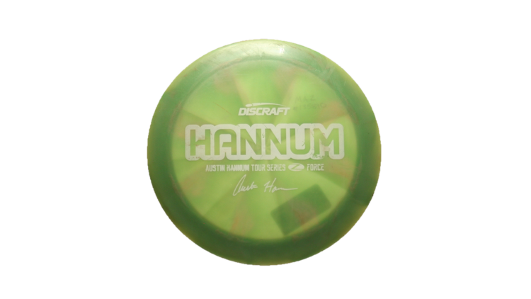 USED Discraft Z Force Distance Driver Front View