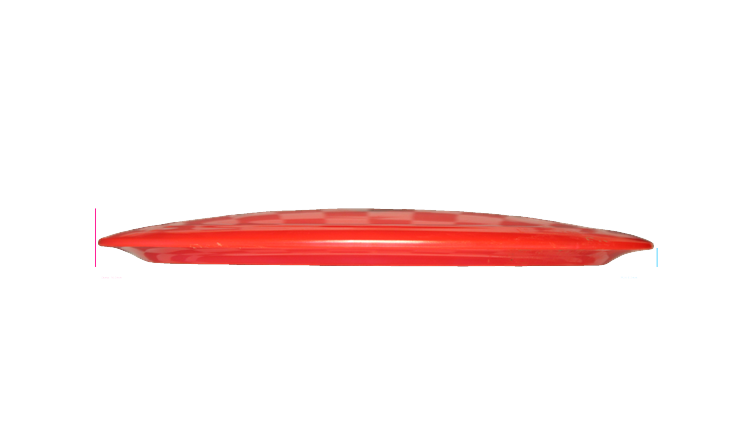 USED Westside Discs VIP-X Glimmer Boatman Distance Driver Profile View