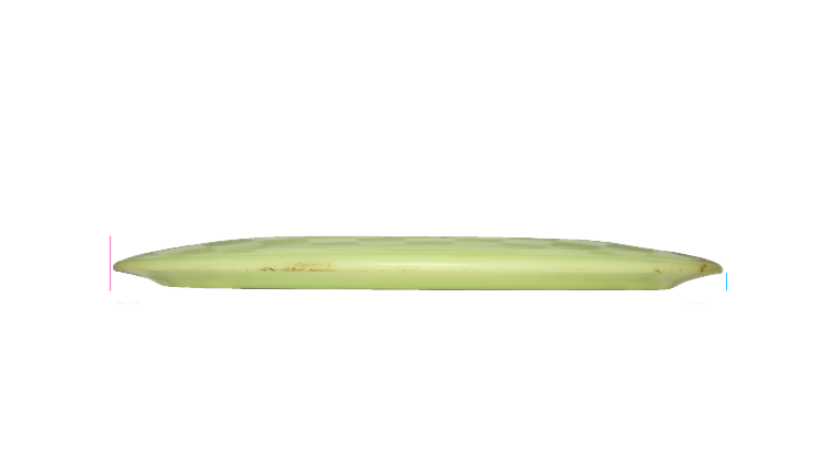 USED Discraft Paul McBeth Anax Distance Driver Profile View