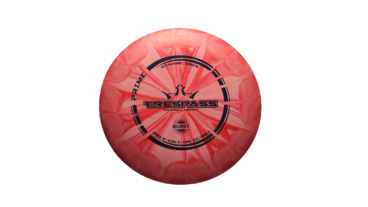USED Dynamic Discs Prime Burst Trespass Distance Driver Front View