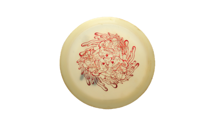 USED Discraft UV Blend Z Raptor Fairway Driver Front View