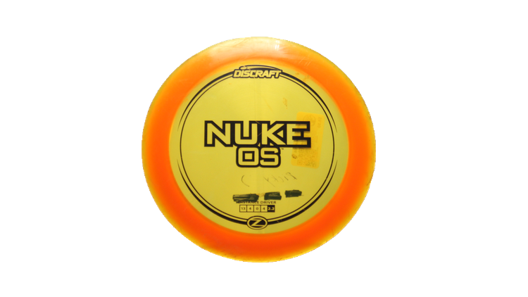 USED Discraft Z Nuke OS Distance Driver Front View