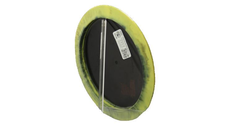 USED Dynamic Discs Fuzion Orbit Enforcer Distance Driver Back View