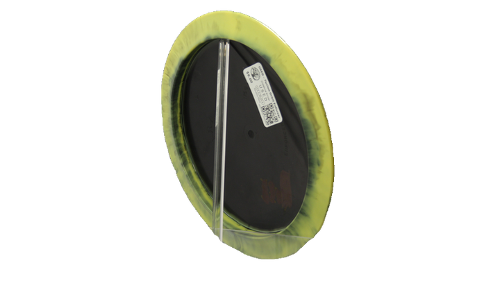 USED Dynamic Discs Fuzion Orbit Enforcer Distance Driver Back View