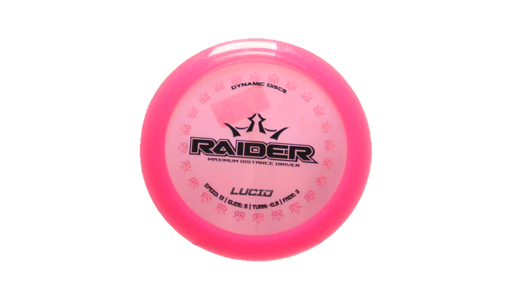 USED Dynamic Discs Lucid Raider Distance Driver Front View
