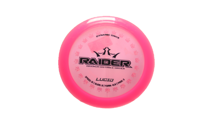 USED Dynamic Discs Lucid Raider Distance Driver Front View