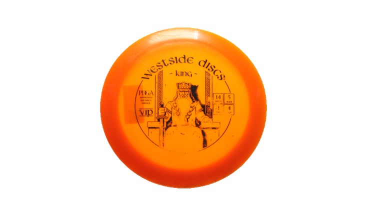 USED Westside Discs VIP King Distance Driver Front View