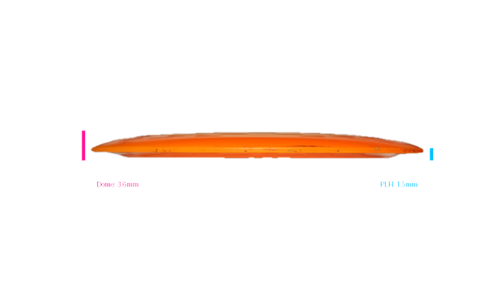 USED Westside Discs VIP King Distance Driver Profile View