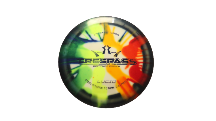 USED Dynamic Discs Lucid Trespass Distance Driver Front View