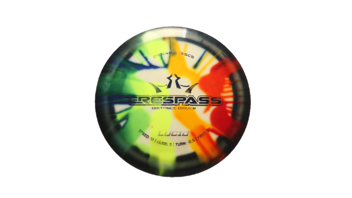USED Dynamic Discs Lucid Trespass Distance Driver Front View