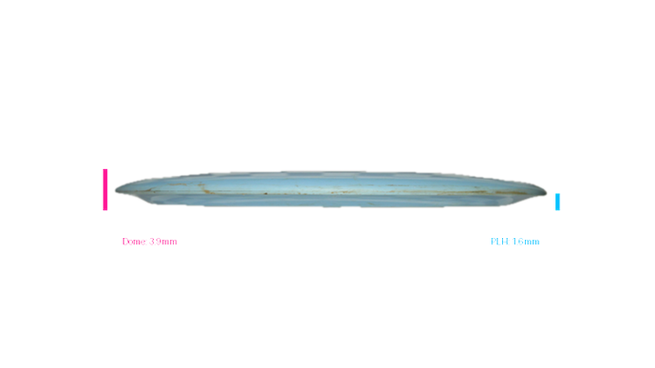 USED Dynamic Discs Fuzion Sergeant Distance Driver Profile View