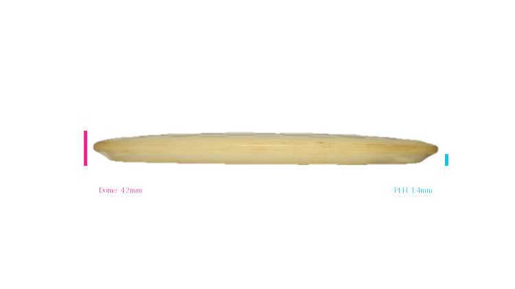 USED Dynamic Discs Lucid Emac Truth Midrange Profile View