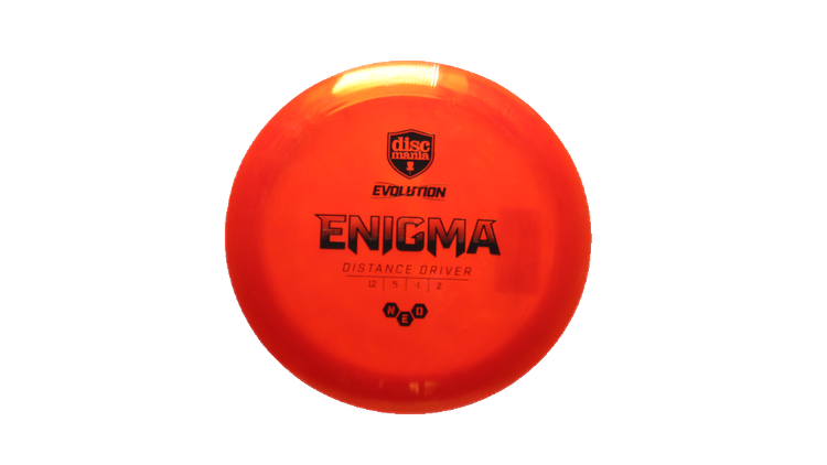 USED Discmania Neo Enigma Distance Driver Front View