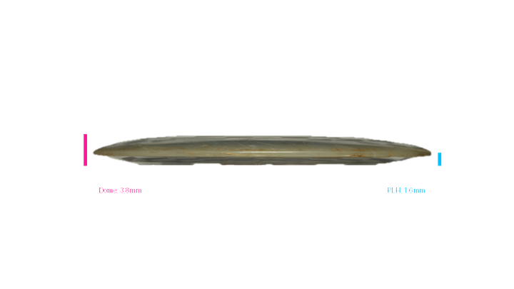 USED Discmania Neo Enigma Distance Driver Profile View