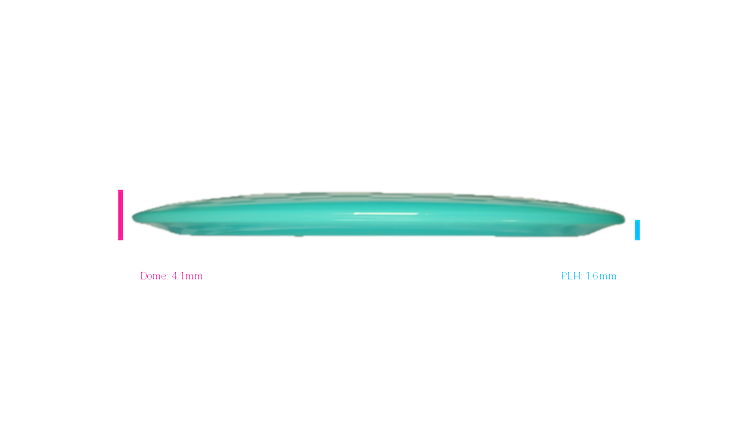USED Discmania Neo Instinct Fairway Driver Profile View