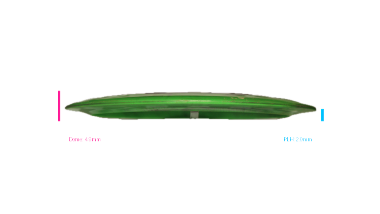 USED Discmania Horizon S-Line DD3 Distance Driver Profile View