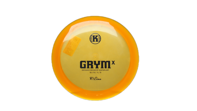 USED Kastaplast K1 Grym X Distance Driver Front View
