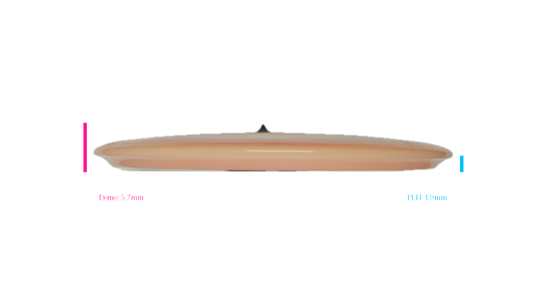 USED Westside Discs VIP Warship Midrange Profile View