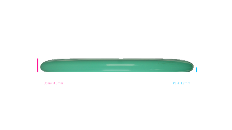USED Discmania C-Line P1 Putter Profile View