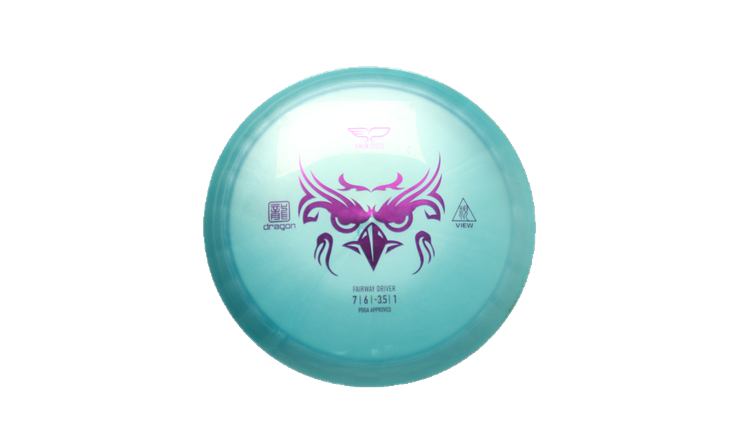 USED Yikun Dragon line View Fairway Driver Front View