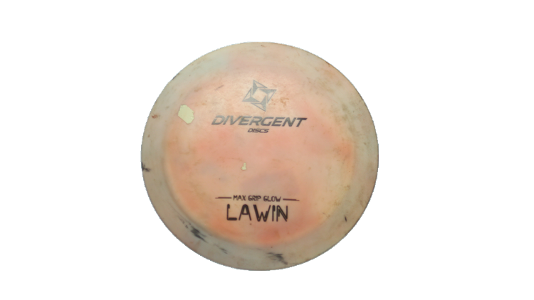 USED Divergent Max Grip Glow Lawin Distance Driver Front View