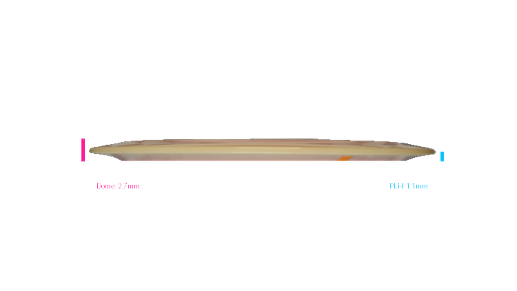 USED Lonestar Bravo Tombstone Distance Driver Profile View