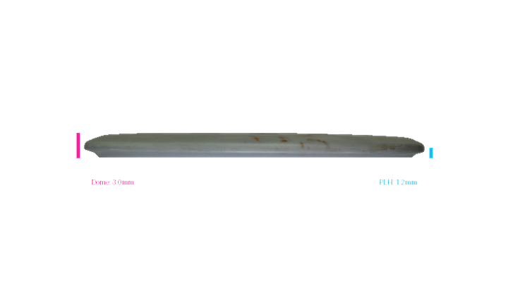 USED Innova Glow DX Roc3 Midrange Profile View