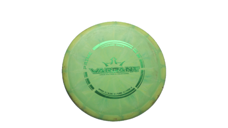 USED Dynamic Discs Prime Warrant Midrange Front View