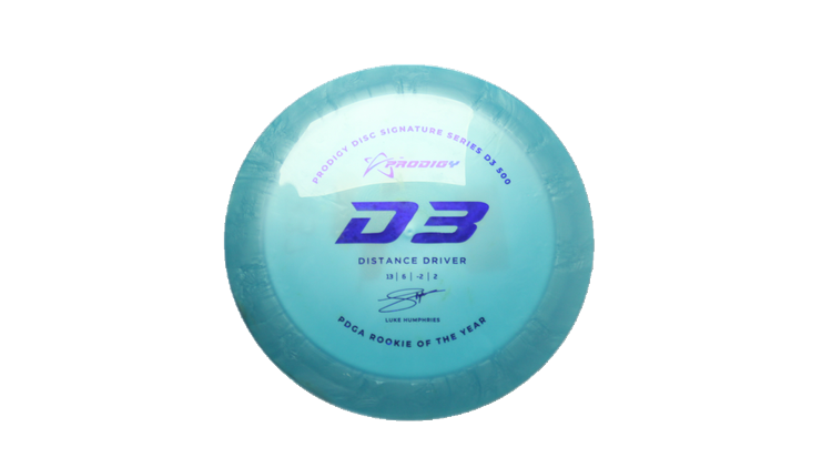 USED Prodigy 500 D3 Distance Driver Front View