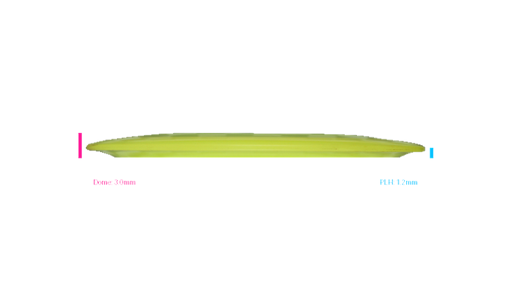 USED Westside Discs VIP War Horse Distance Driver Profile View
