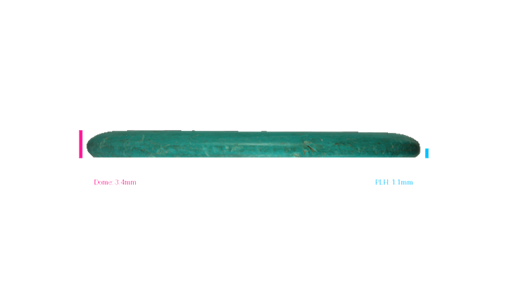 USED Discmania P-Line P1 Putter Profile View