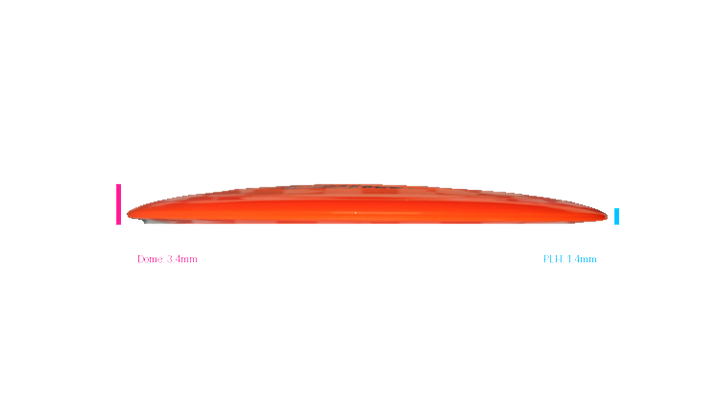 USED Dynamic Discs Lucid Raider Distance Driver Profile View