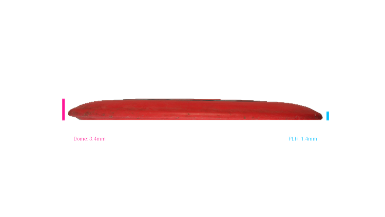 USED DGA D-Line Squall Midrange Profile View