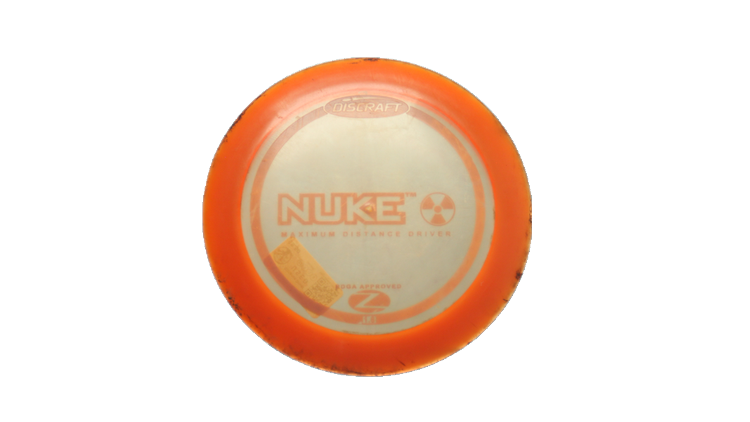 USED Discraft Z Nuke Distance Driver Front View