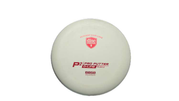 USED Discmania Flex 2 D-Line P2 Putter Front View
