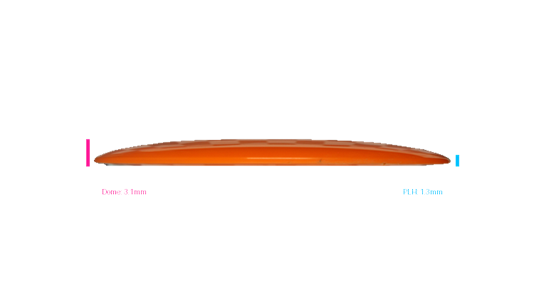 USED Discmania S-Line DD3 Distance Driver Profile View