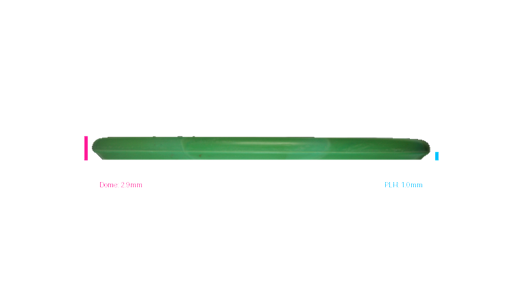 USED Discraft Jawbreaker Zone Putter Profile View