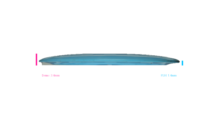 USED Discmania Swirly S-Line DD3 Distance Driver Profile View