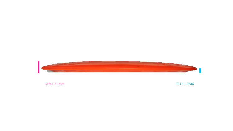 USED Discmania S-Line DD1 Distance Driver Profile View