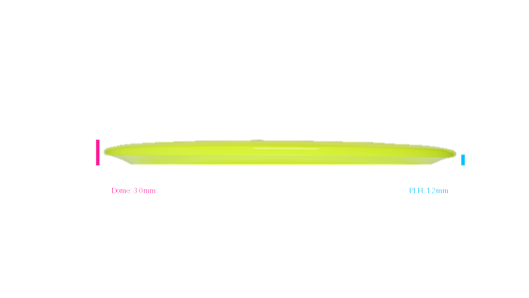 USED Dynamic Discs FS Lucid Felon Fairway Driver Profile View