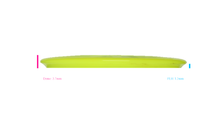 USED Westside Discs VIP Bard Midrange Profile View