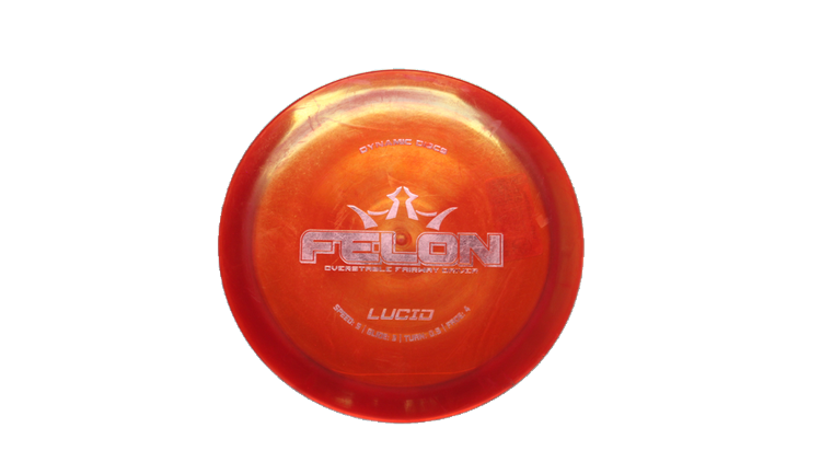 USED Dynamic Discs Lucid Felon Fairway Driver Front View