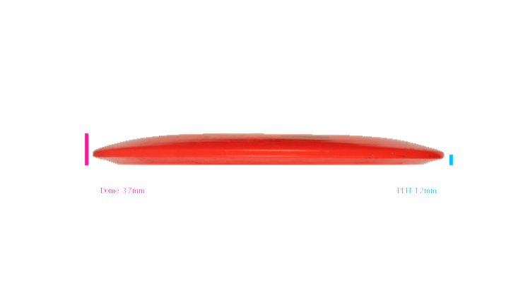 USED Dynamic Discs Lucid Maverick Fairway Driver Profile View