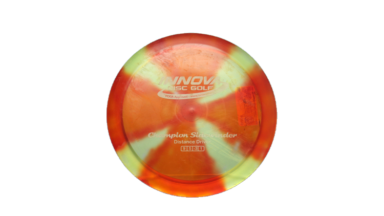 USED Innova I-Dye Champion Sidewinder Fairway Driver Front View