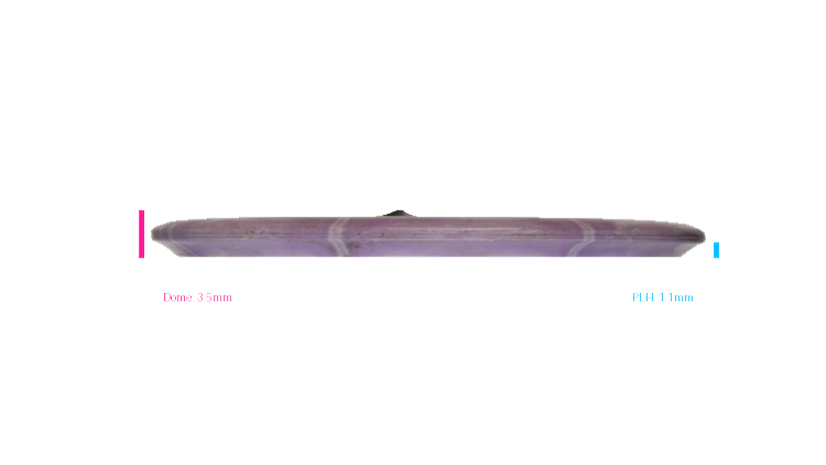USED Dynamic Discs Prime Truth Midrange Profile View